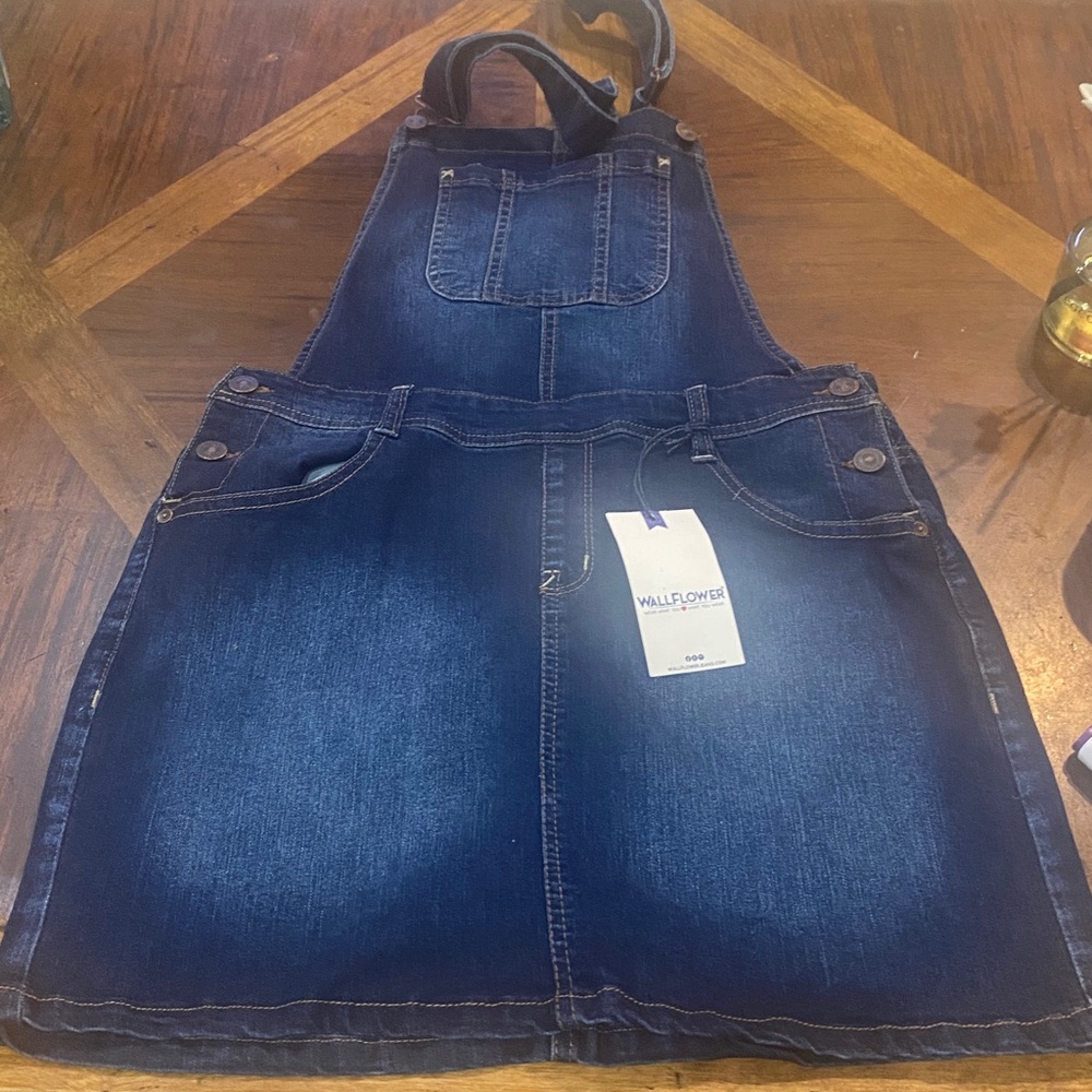 Wallflower Blue Denim Mini Dress